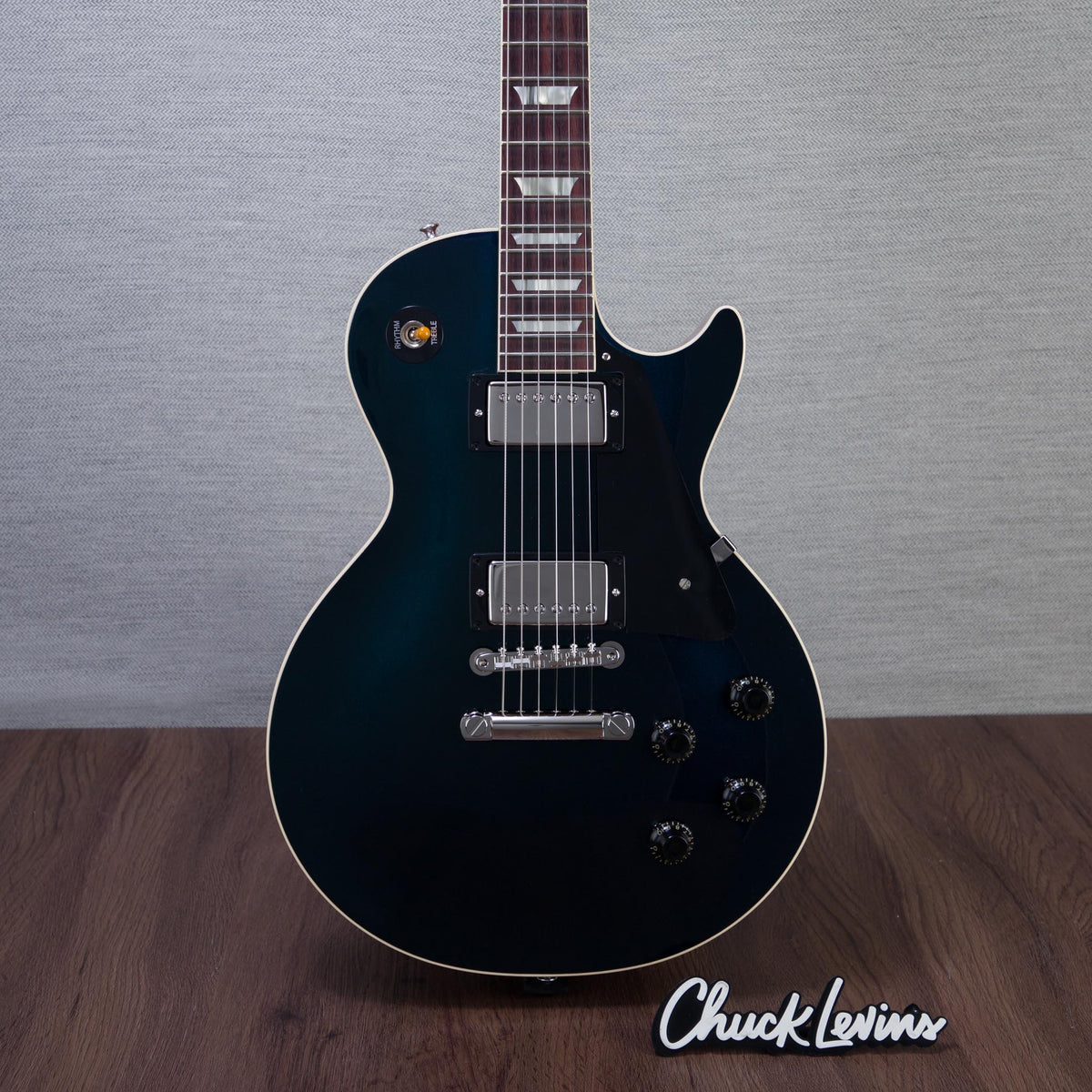 Gibson Custom Shop 1957 Les Paul Standard Reissue Electric Guitar - Hemisphere Shift Top - #761054