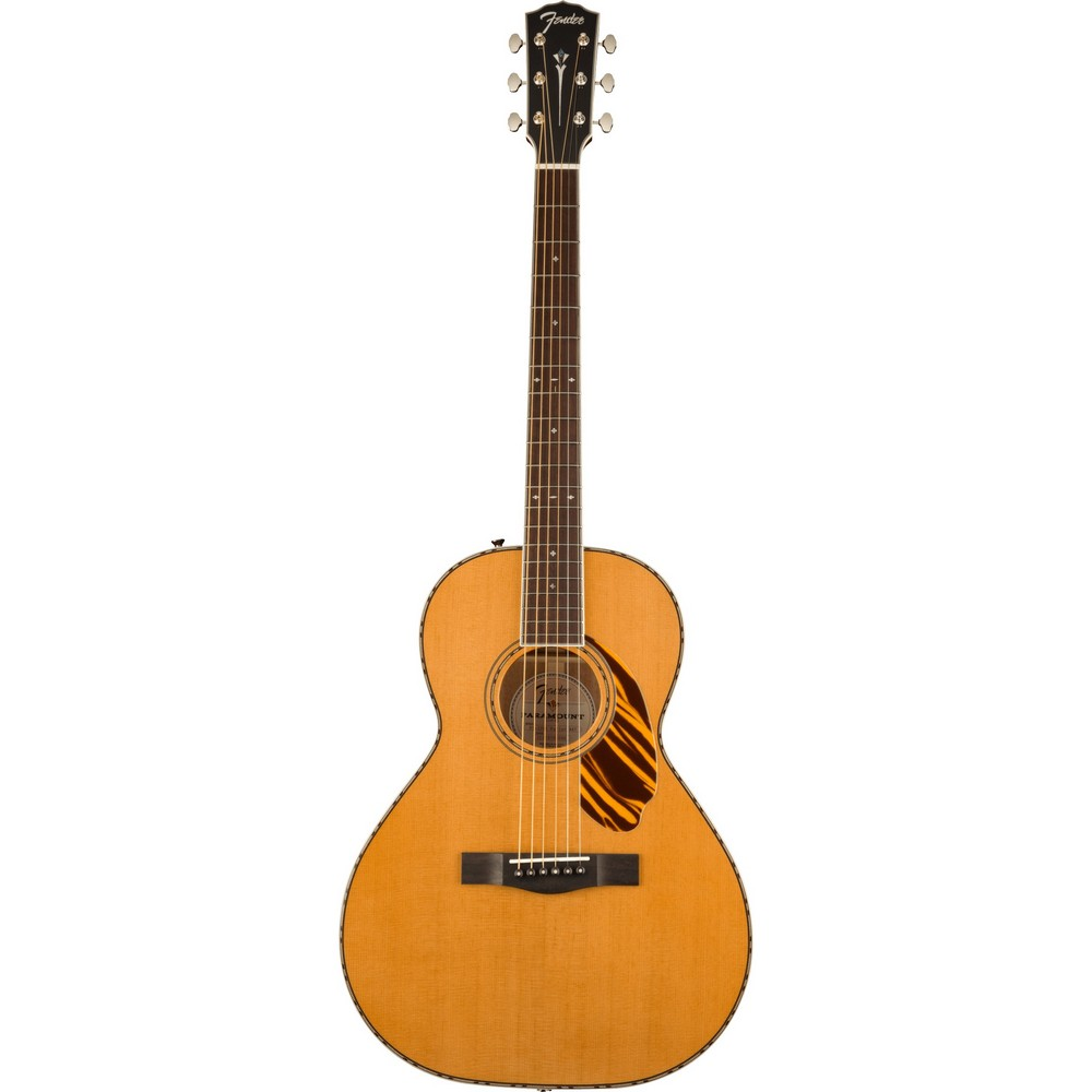 Fender Paramount PS-220E Parlor Acoustic Guitar - Natural - New