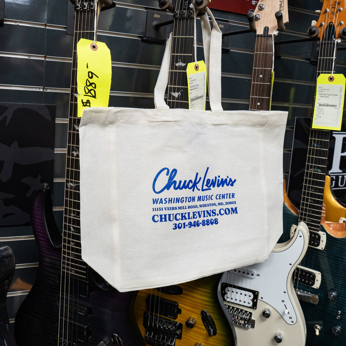 Chuck Levin's x PRS Guitars Limited Edition Tote Bag