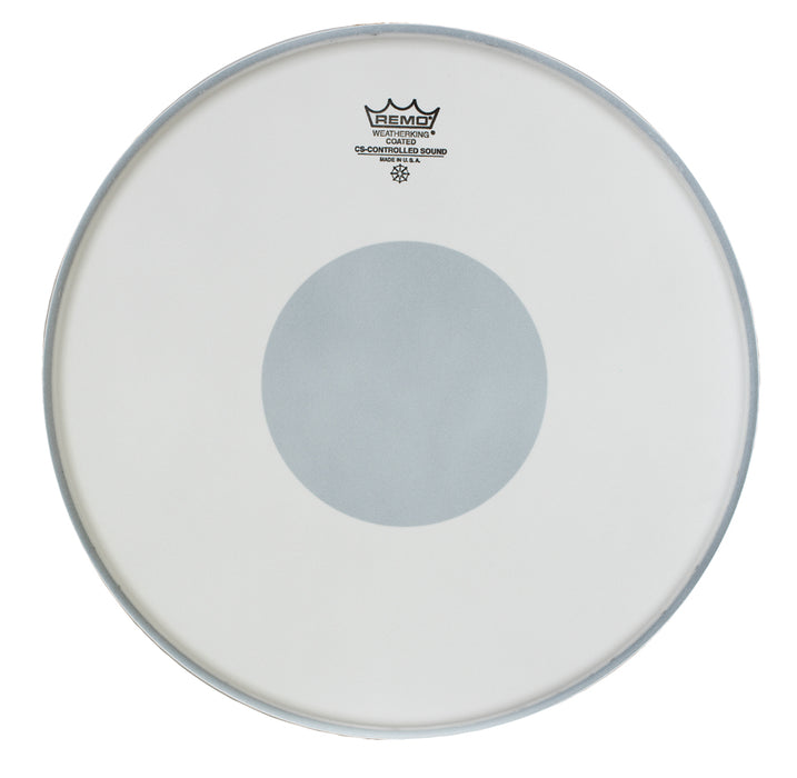 Remo 14" Coated Controlled Sound Drum Head With Black Dot