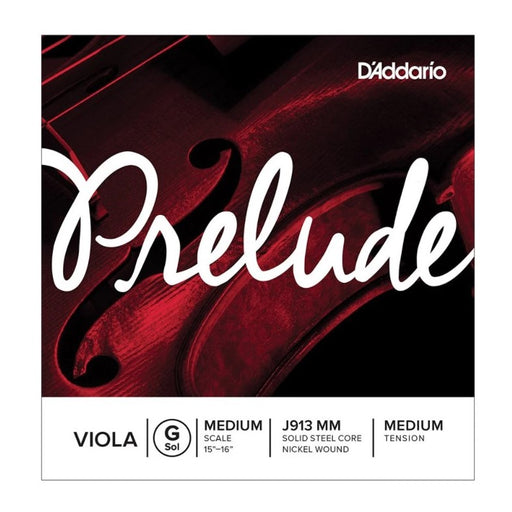 D'Addario Prelude Viola Single G String - Medium Scale JM914MM