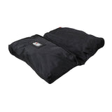 ProX XB-SANDBAG55 55 LBS Capacity Black Double Zipper Saddlebag Sandbag - Empty Bag