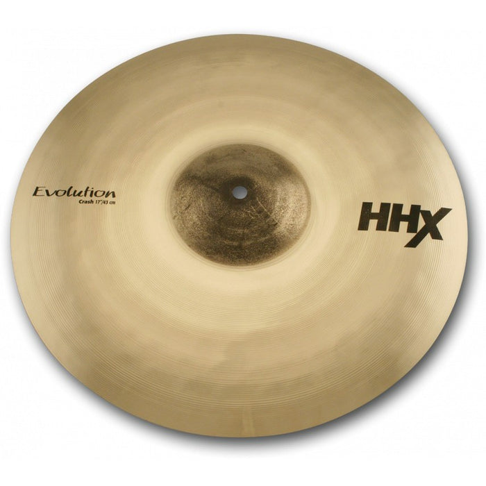 Sabian 17-Inch HHX Evolution Crash Cymbal - Brilliant Finish - New,17 Inch