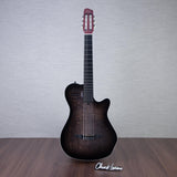 Godin MultiAc Grand Concert SA Nylon String Acoustic-Electric Guitar - Trans Black - CHUCKSCLUSIVE - #25313351