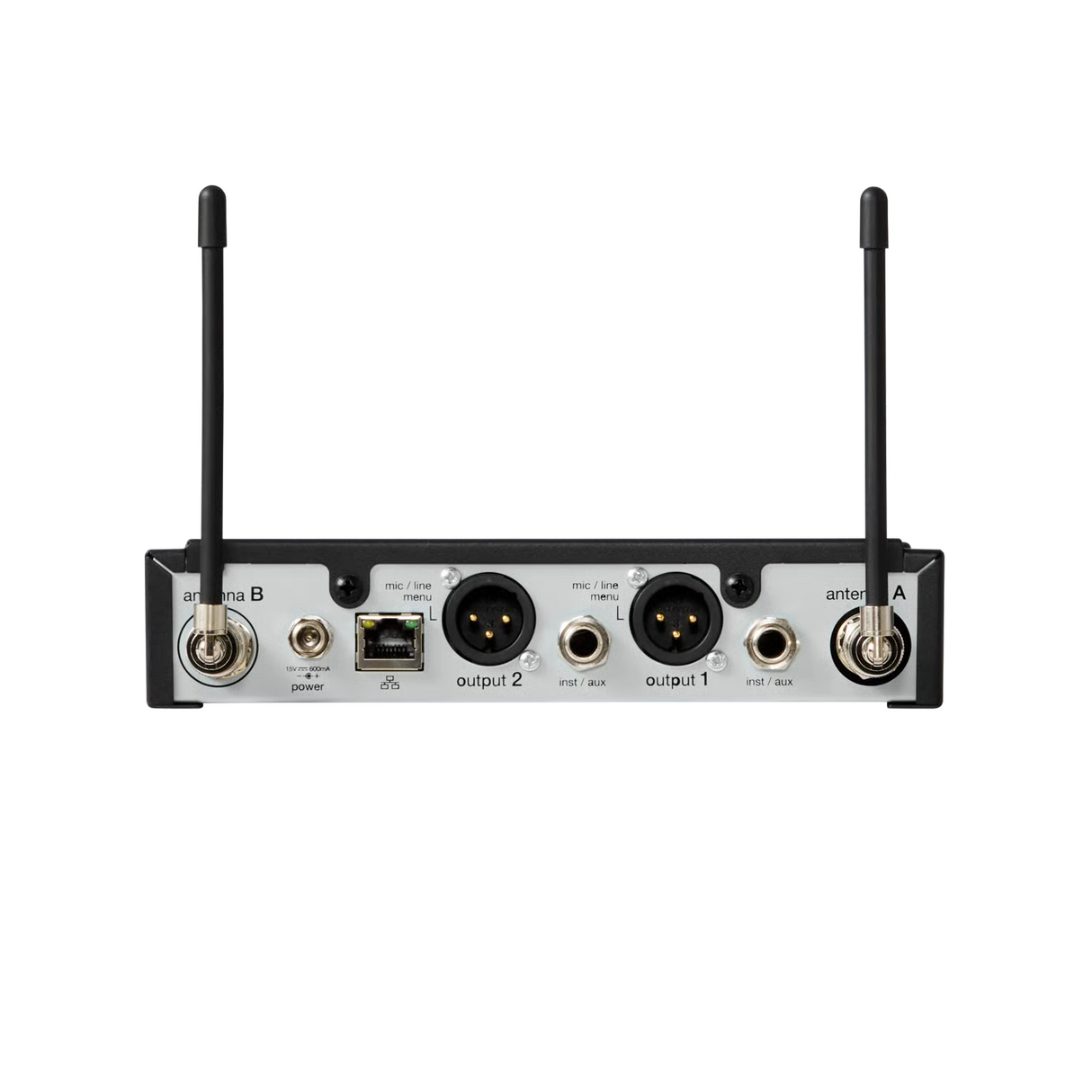 Shure SLXD4D+ Dual-Channel Half-Rack Receiver - G57 Band