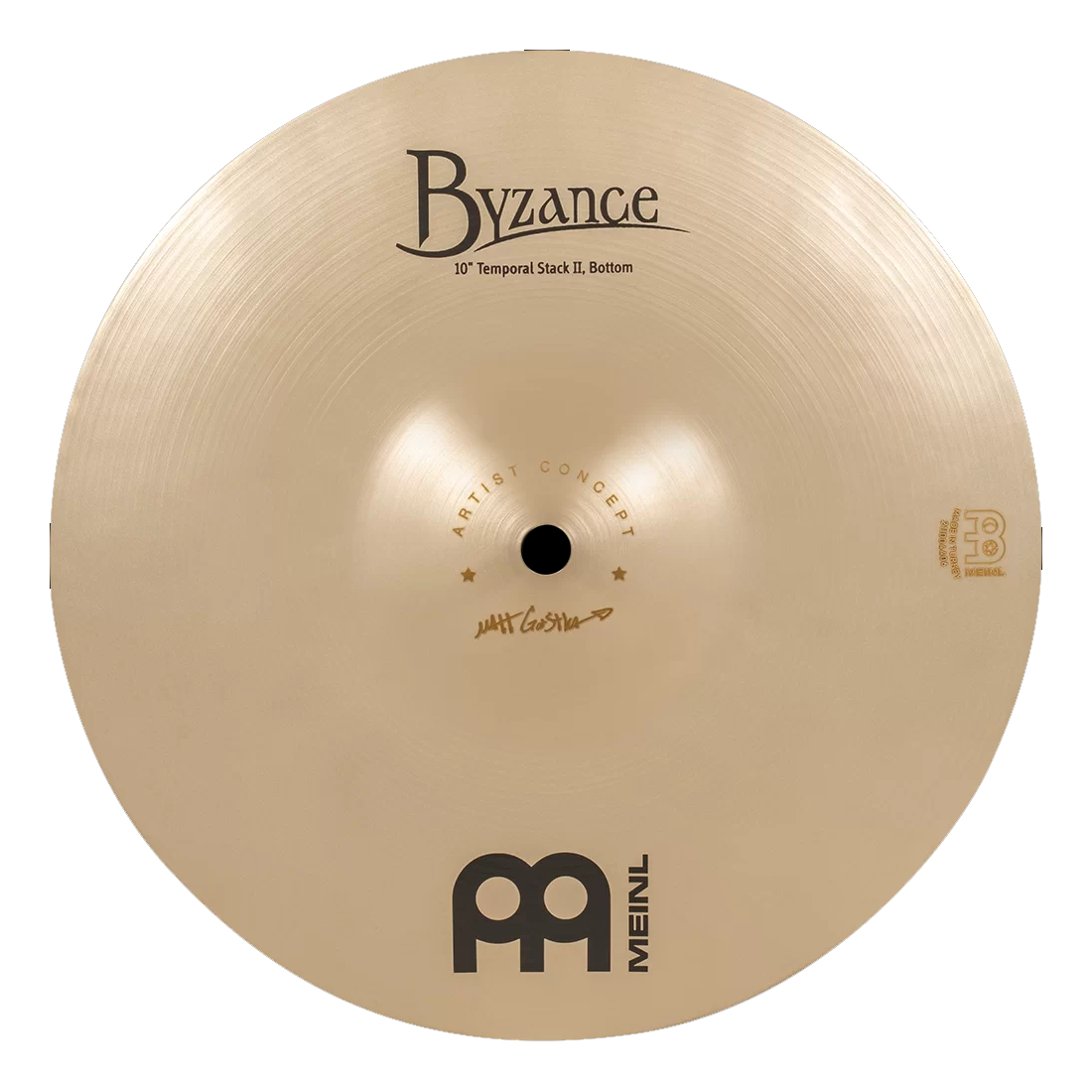 Meinl Cymbals 10-Inch Artist Concept Model Matt Garstka Temporal Stack II Cymbals