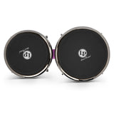 Latin Percussion Tony Succar Signature Bongos - Rainbow with Black Nickel-Plated Hardware