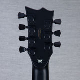 ESP E-II Eclipse-7 Evertune 7-String Electric Guitar - Black Satin - #ES5832193 - Mint, Open Box