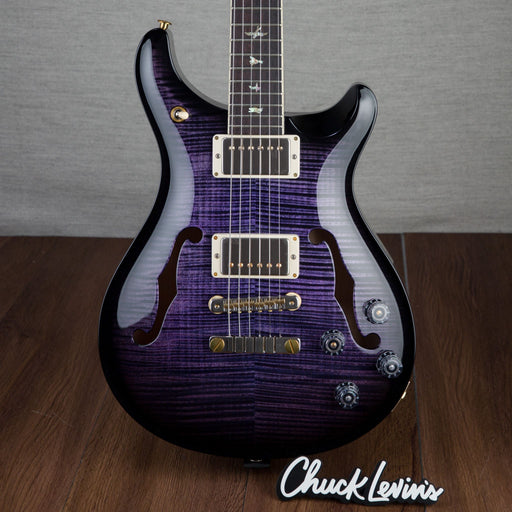 PRS McCarty 594 Hollowbody II Electric Guitar - Faded Violet Smokewrap Burst