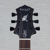 Knaggs Steve Stevens SSC Signature Electric Guitar - Indian Red/Natural - #398