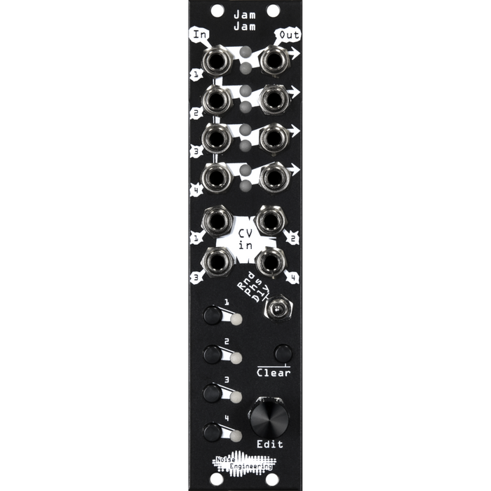 Noise Engineering Jam Jam 3-Channel Trigger/Gate Processor - Black