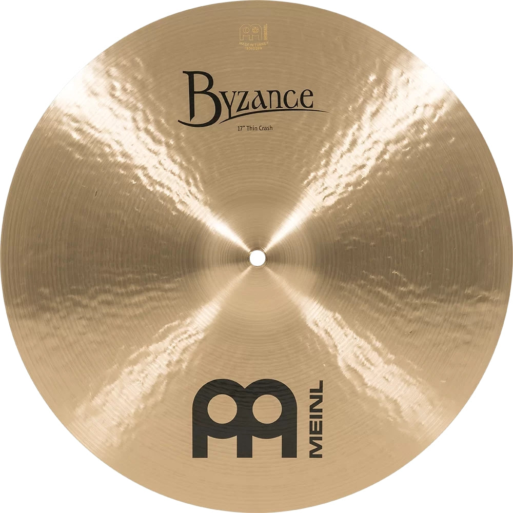 Meinl 17" Byzance Traditional Thin Crash Cymbal - New,17 Inch