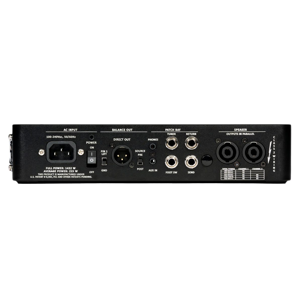 Gallien-Krueger Fusion 1200S 1200-Watt Ultralight Bass Guitar Head Amplifier