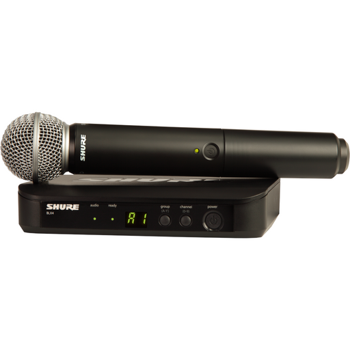 Shure BLX24/SM58 Handheld Wireless System with SM58 - H10 Band - New