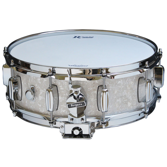 Rogers 14" x 5" Dyna-Sonic Classic Snare Drum - White Marine Pearl