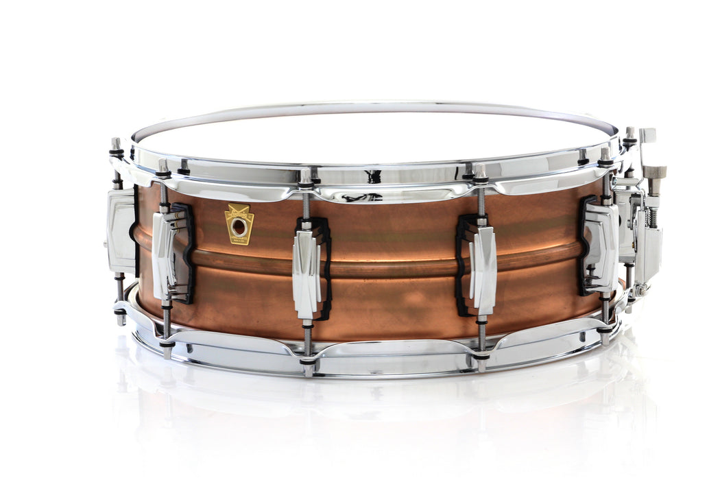Ludwig 14" x 5" Copper Phonic Snare Drum Smooth Raw Copper Finish - New