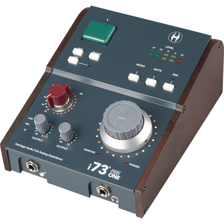 Heritage Audio i73 Pro One 2x4 USB-C Interface with 73-Style Preamp