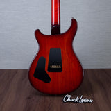 PRS Limited Edition Custom 24-08 10-Top Electric Guitar - Fire Red Burst - #0424105