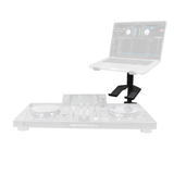 ProX T-LPS900BLK Folding DJ Laptop Stand with Adjustable Height Accessory Tray Carrying Bag - Black