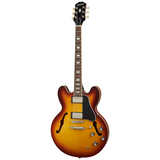Epiphone ES-335 Figured Semi-Hollow Body Electric Guitar - Raspberry Burnt Tea