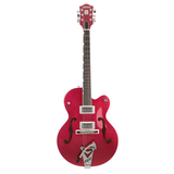 Gretsch G6120T-HR Brian Setzer Signature Hot Rod Hollow Body With Bigsby - Magenta Sparkle - New