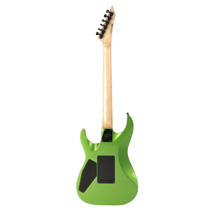 ESP USA MII Deluxe FR Electric Guitar - Lizard Spit Green Metallic - #US22261