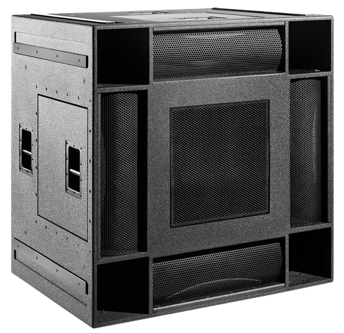 BASSBOSS KRAKATOA MK3 Quintuple 18-Inch 4-Way Co-Axial Powered Speaker