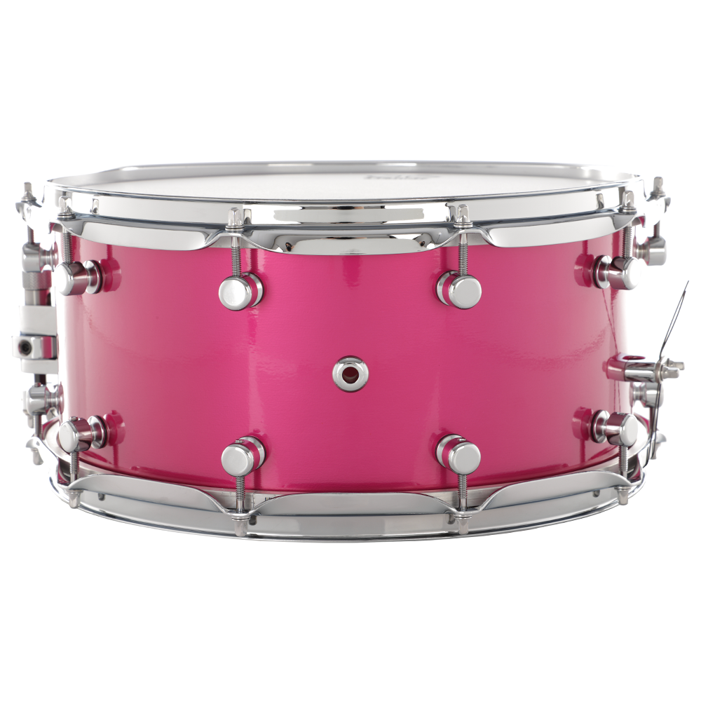 Trick 14" x 6.5" Aluminum Snare - Pink - Preorder