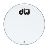 DW 22-Inch Smooth White Vented Bass Drum Head