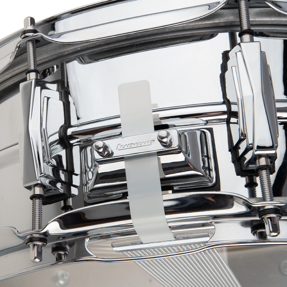 Ludwig 5x14 Inch Chrome Over Brass Snare Drum, Factory B-Stock