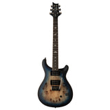 PRS SE Limited Edition "Exotic" Custom 24-08 Poplar Burl Electric Guitar - Lake Blue Midnight Burst