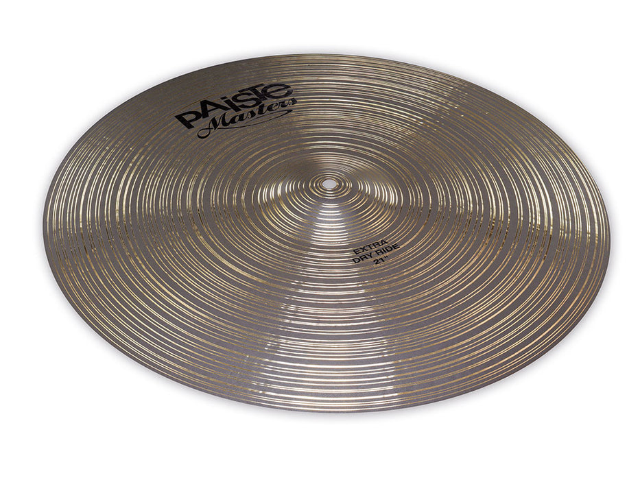 Paiste 21" Masters Extra Dry Ride Cymbal - New,21 Inch