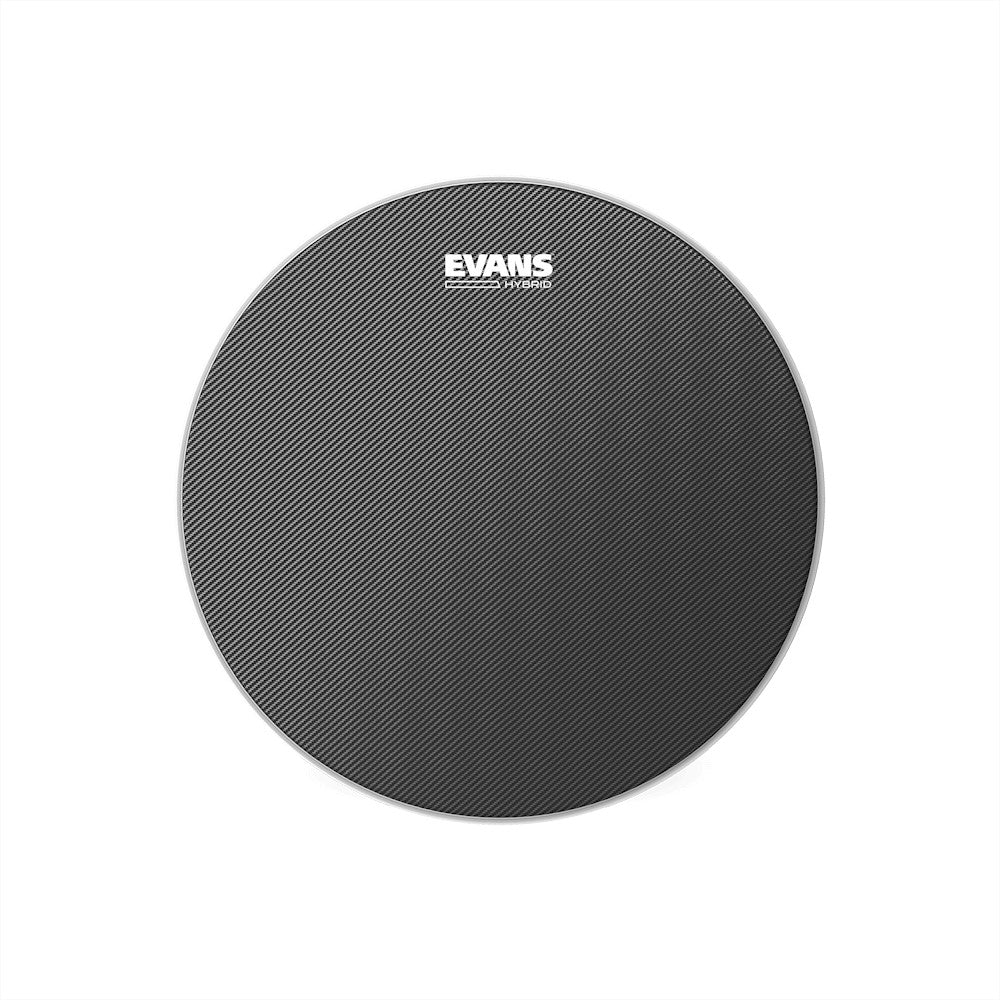 Evans 14-Inch Hybrid Black Marching Drumhead