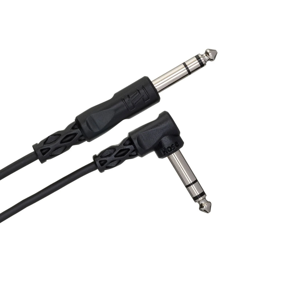 Hosa CSS-105R TRS to TRS Right Angle Balanced Interconnect Cable