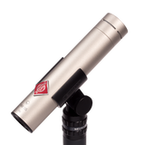 Neumann KM 185 NI Hypercardioid Condenser Microphone W/ SG21 Shockmount & WNS100 - Nickel