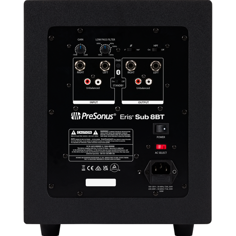 PreSonus Eris Sub 8 Bluetooth Active Studio Subwoofer