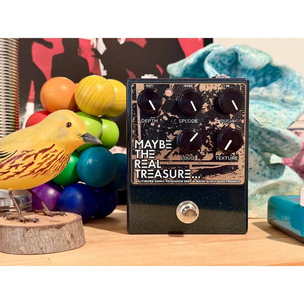 Baltimore Sonic Research Institute x Mask Audio Electronics Maybe the Real Treasure...
