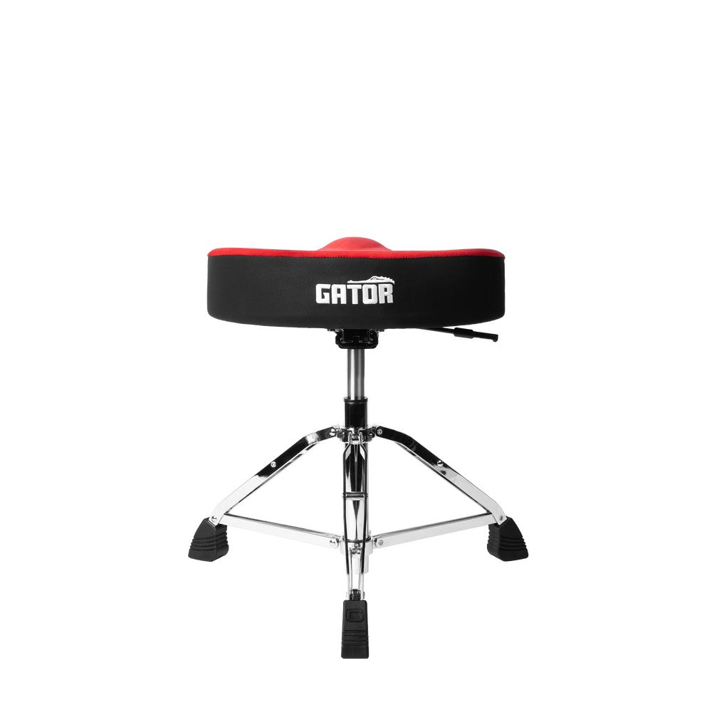 Gator Air Glide Drum Throne Saddle Seat - Red