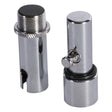 On-Stage Stands QK-2C Quik-Release Microphone Adapter - Chrome