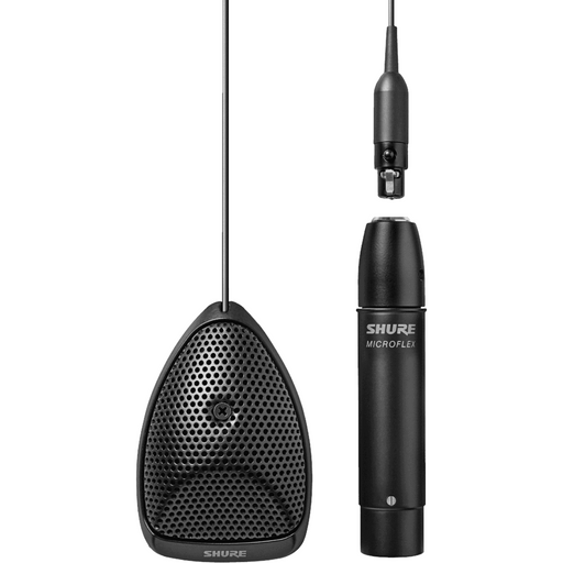 Shure MX391/O Microflex Boundary Omnidirectional Microphone - Black