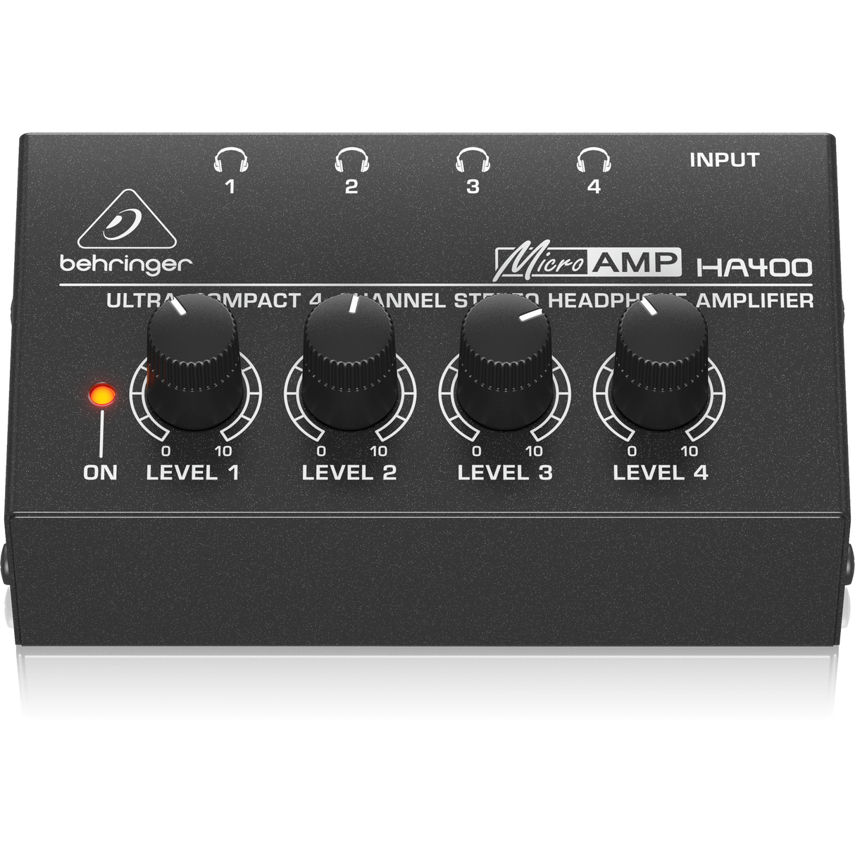 Behringer MicroAMP HA400 4 Channel Stereo Headphone Amplifier