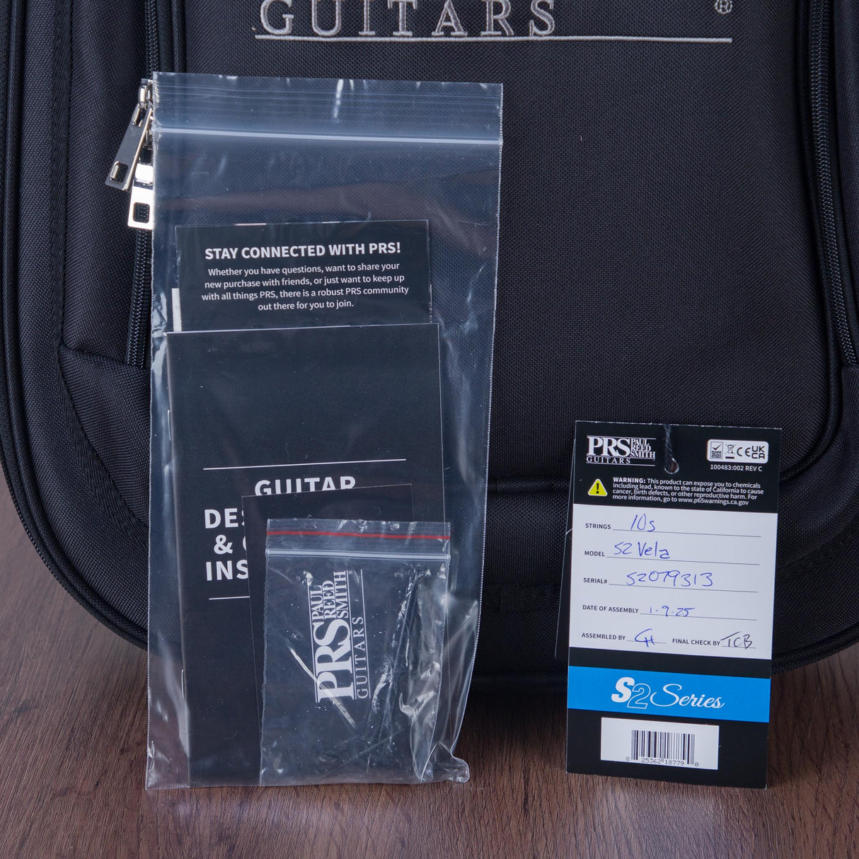 PRS S2 Vela Custom Color Electric Guitar - Frost Green - #S2079313