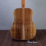 Gibson Custom Shop Hummingbird Elegant Koa Koa/Sitka Spruce Acoustic Electric Guitar - Honey Burst - #21826113