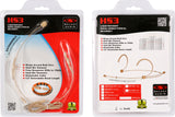 Galaxy Audio HS3-OBG-SEN Lightweight Headset Microphone For Sennheiser Evolution Series Wireless Systems - Beige