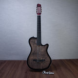 Godin MultiAc Grand Concert SA Nylon String Acoustic-Electric Guitar - Trans Black - CHUCKSCLUSIVE - #26317989