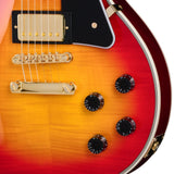 Epiphone Les Paul Custom Figured Electric Guitar - Heritage Cherry Sunburst