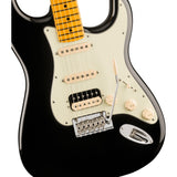 Fender American Professional Stratocaster HSS Electric Guitar, Maple Fingerboard - Black
