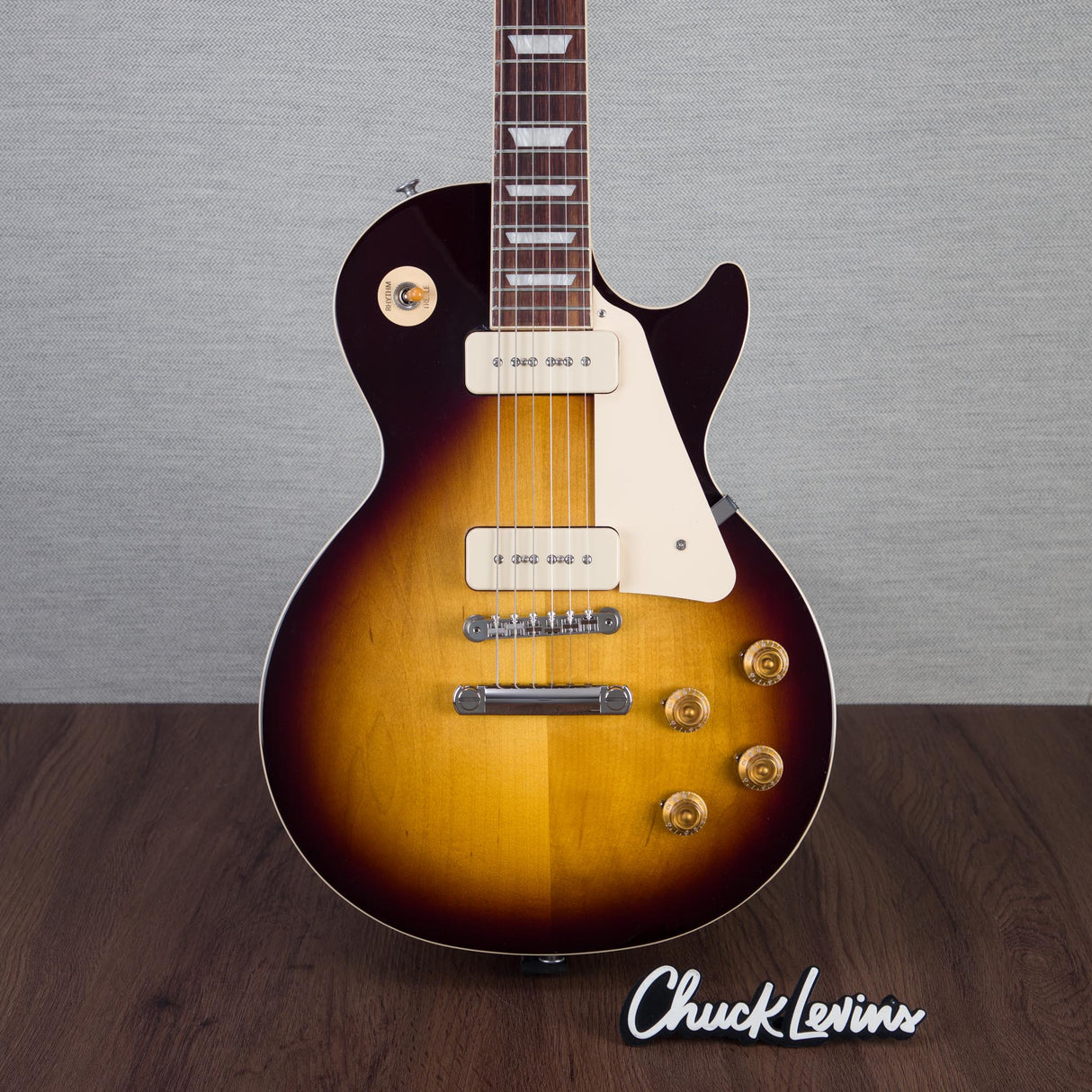 Gibson Les Paul Standard 50s P-90 Electric Guitar - Tobacco Burst - #227450263
