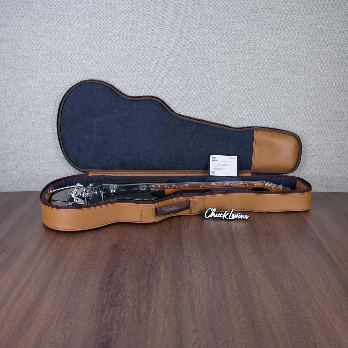 Powers Electric A-Type Select Maple Electric Guitar - Black Olive - #B244