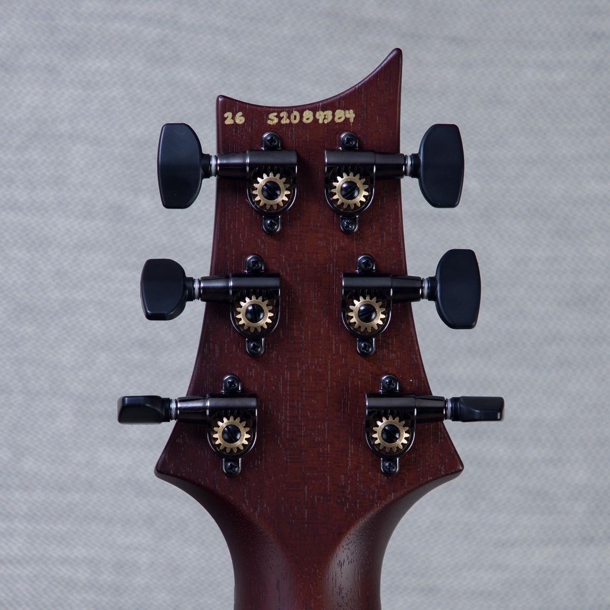 PRS S2 Custom 24 Poplar Burl Electric Guitar - Black Gold Burst - #26S2089384